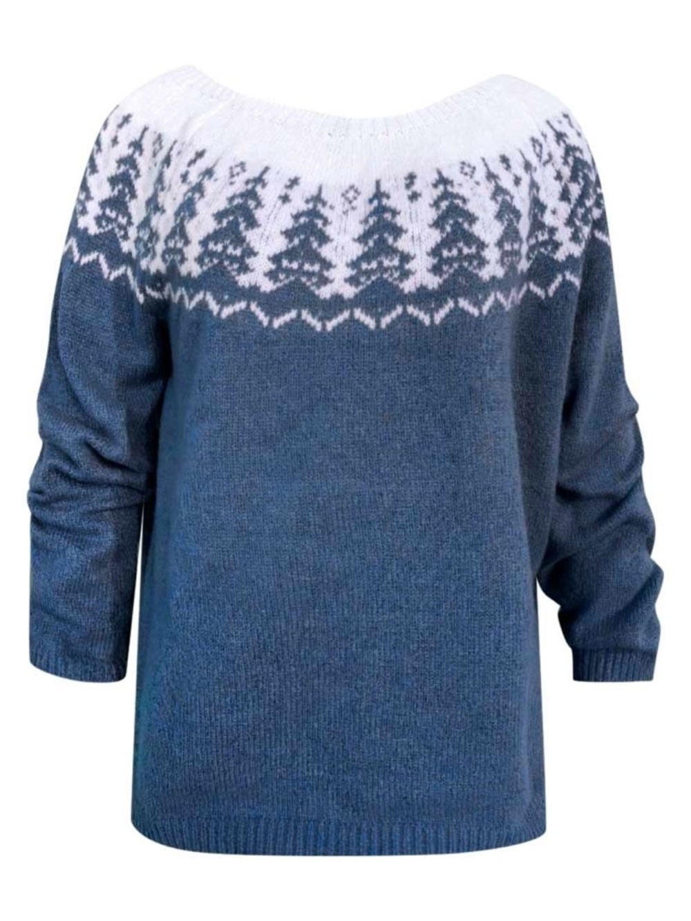 Women Striped Knit Sweater Loose Oversized Crewneck Pullover NWOT Soft Casual